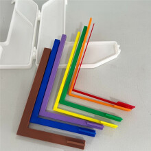 2set Paper Crafting Alignment Guide,Layering&Matting Spacers for Card Making and Scrapbooking,1/16 to 1/2Inch Increments