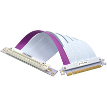 Cabo Riser PCIE 4.0 X16 20CM 30AWG PE Blindado de Alta Velocidade Flexível 90 Extensor de Cabo de Placa Gráfica