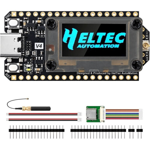 Heltec WiFi LoRa 32 V4-R8 Dev-Board ESP32-S3R8 SX1262 LoRa Node with GPS Module WiFi BLE Compatible Meshtastic LoRaWAN