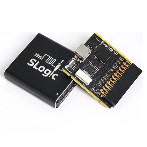 SLogic16U3 Super-Speed Logic Analyzer 16CH 800M Adjustable Threshold for WIN Linux Samplerate 5Gbps USB3 2