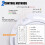 Motion Sensor Ceiling Light 10000mAh Rechargeable USB Wireless LED Lamp Remote Night Light for Carport Passage 2