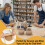 13 Pcs Pottery Tools Kit with 5 Size Teaching Rolling Mud Stick Guides, Wood Rolling Pin & Clay Fabric 6