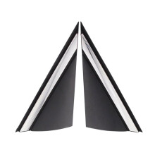 Car Exterior Pillar Corner Molding 86180-C1000 86190-C1000 for Sonata 2015-2019 Side Mirror Triangle Plate Trim