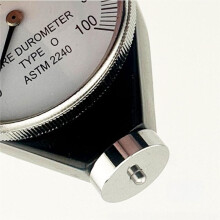 Durometer Hardness Tester Rubber Tire Durometer Rubber Tire Durometer Gauge 0-100 Degrees with Large LCD Display Type D