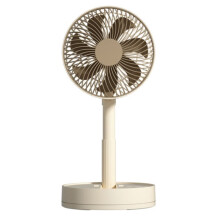 USB Vouwbare Draagbare Ventilator met 4 Snelheden & Timer Stille Ventilator voor Slaapkamer Binnen of Buiten B