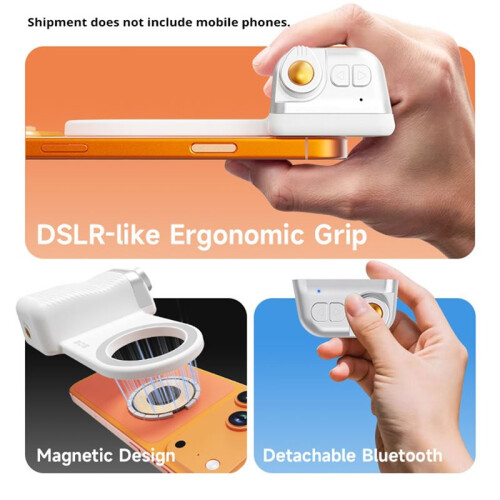 Dual-Sided Magnetic  Camera Assistant Portable Remote Control Handheld Image Stabilizer with Fill Light 1