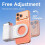 Dual-Sided Magnetic  Camera Assistant Portable Remote Control Handheld Image Stabilizer with Fill Light 7