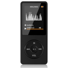 Odtwarzacz MP4/MP3 z 1,8-Calowym Ekranem LCD, Przenośny Odtwarzacz Muzyki MP3, Adapter Radia FM do Biegania i Spacerów