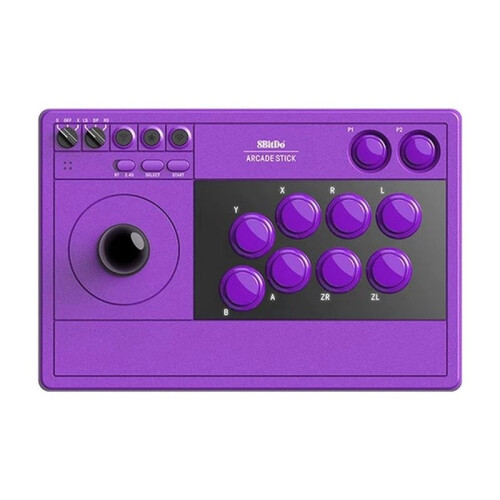 8BitDo V3 Arcade Stick Wireless  Wired Three Mode  Controller for  2 Pc Steam for Fighting Game
