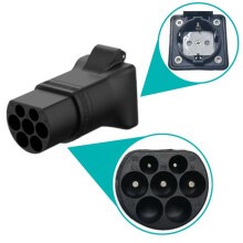 GBT V2L Portable Discharger EV Conversion Schuko Socket Electric Vehicle Discharge for Camping 220V EU Plug