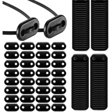 150PCS Privacy Clips Balcony Railing Clips 33 X 17 X 4mm Mounting Clips Comprehensive Kit Stable and Reliable