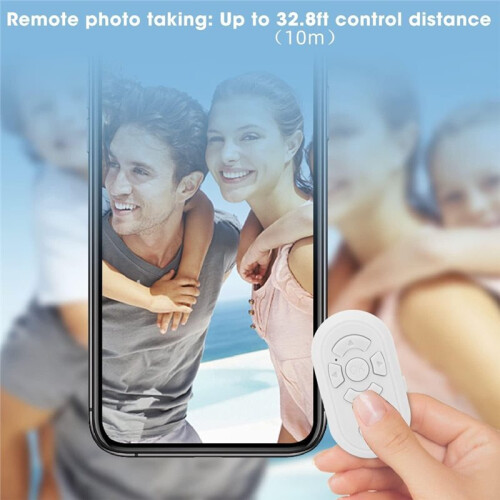 Remote Control Wireless Page Turner Media Button Quiz Controller Music Control for IOS Android Camera Wireless Shutter 2