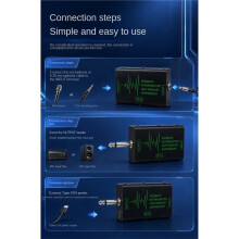 Soppressore di Feedback per Microfono Portatile con Jack da 6,35 mm per Conferenze Dal Vivo All'Aperto, Spostatore di Frequenza Anti-Howling