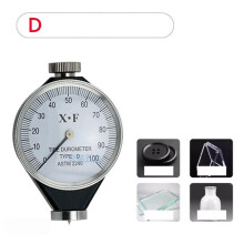 Tester di Durezza Durometro per Pneumatici In Gomma Durometro per Pneumatici In Gomma Durometro da 0 A 100 Gradi con Display LCD Tipo o