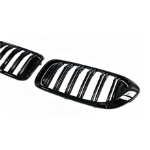 Car Kidney Grilles Front Bumper Sport Grilles for 6GT G32 2018-2020 Double Grill