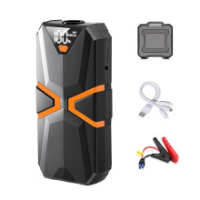Jump Car Battery Jumper Portable Kit 12V Lithium Jump Box for Gas 12L Engines 8000mAh