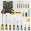 Magnetic Screwdriver Set 43pcs Precisious Crossing Screwdriver Screwdriver Bits with Sturdy Tool Box Repair Hand Tools 2