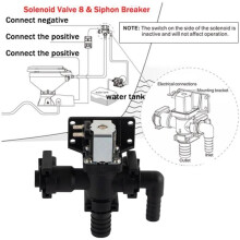 Ventil Marine-Toiletten-Siphon Brecher Wassersystem Ersatzteile für Wohnmobil Yacht Bootszubehör 24V