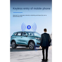 RECHARGEABLE SOLAR Power DIGITAL SMARTPHONE KEY Fit for Car with Factory Push Begin Button Only