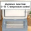 Insulin Refrigerator Portable  Insulin Cooler LCD Display USB Charging Insulin Refrigerator Double-Layer Storage 4