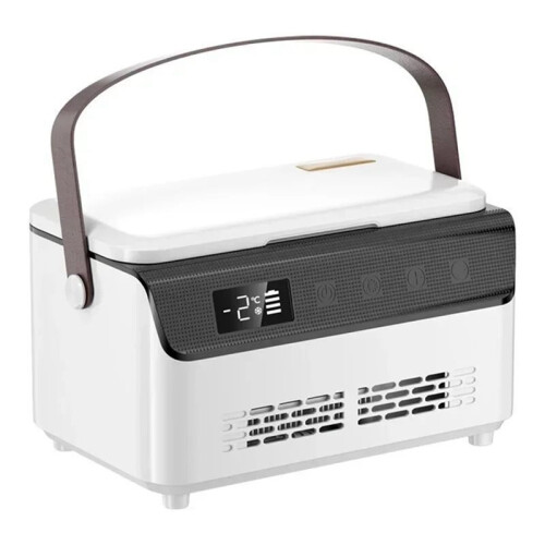 Insulin Refrigerator Portable  Insulin Cooler LCD Display USB Charging Insulin Refrigerator Double-Layer Storage 1