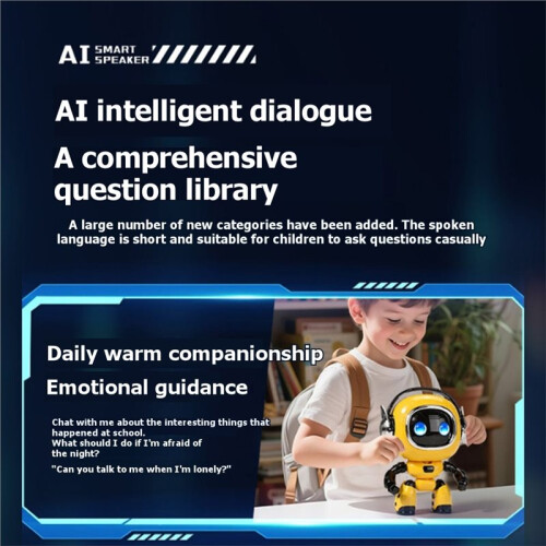 AI  Eobot Interactive Dialogue Toy Doll with Multilingual Chat Function Educational Toy for Children'S Development 2