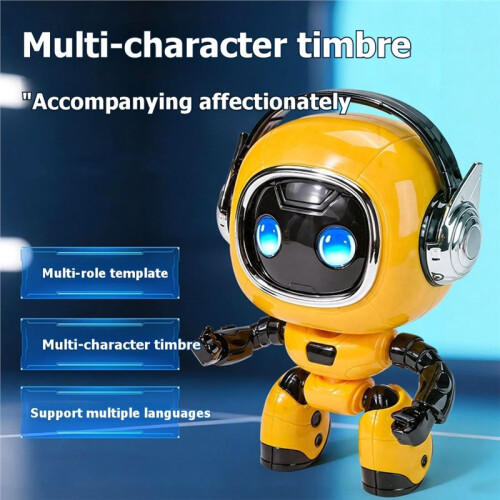 AI  Eobot Interactive Dialogue Toy Doll with Multilingual Chat Function Educational Toy for Children'S Development