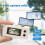 2K Keychain Camera 0.96 Inch 16x  Retro CCD  Digital Camera with Flash Support Memory Card B 3