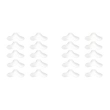 Lot de 20 Plaquettes Nasales CPAP pour la Plupart des Masques CP-AP par TOMOON, Accessoires CP-AP de Taille Personnalisée, Évitant les Fuites D'Air