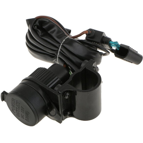 Motorcycle 12V Cigaretter Lighter Power Outlet Socket for Chain Lubrication Support 1