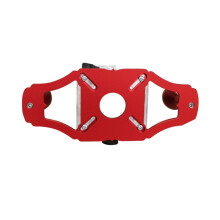 Woodworking Router Base, Guide Slotting Base with Dual Handle for Milling&Trimming Engraving with Transparent Cover