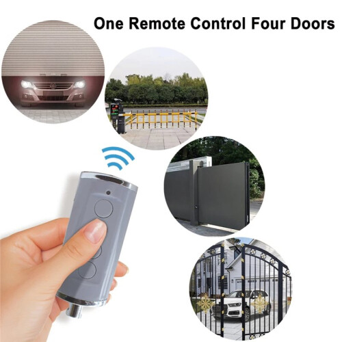 Multi-Frequency Garage Door Remote Control Duplicator 280-868MHz Self-Copy Variable Code Grabber Barrier Key Transmitter 1