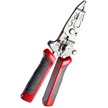 Foldable Wire Stripping Pliers Crimping Tool Professional Electrician Pliers for Wire Stripping Crimping Cutting