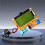 2PCS -T4 ESR Meter Transistor Tester Diode Triode Capacitance SCR Inductance Battery Buckle M12 4