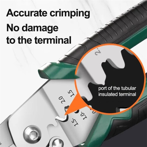 Multifunctional Wire Strippers Pliers Set for Cutting Stripping Crimping Pulling Scraping Electrician Repair Hand Tool 2