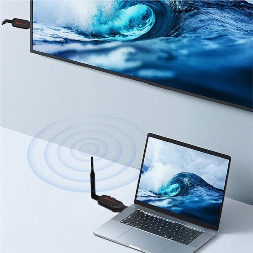 1080P Wireless -Compatible Video Audio Transmitter Receiver Extender 100M Wireless Display TV Stick Extender for TV 1