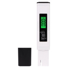 Analizador de Agua Digital 2 en 1, Dos Colores, Medidor de TDS, 0-9990 PPM, Probador de Calidad del Agua, Pantalla LCD para Acuario, Piscina, Probador