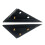For  Sonata 15-19 Side Mirror Triangle Trim Panel Door Corner A-Pillar Window Triangle Plate Left 86180-C1100 6