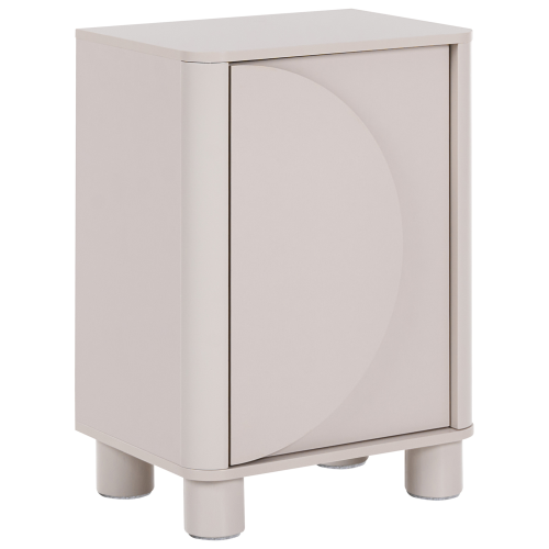 Beliani Bedside Table TOMINGLEY Beige