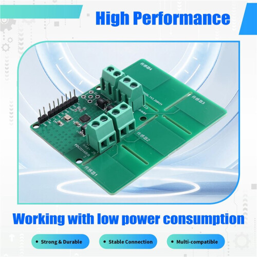 1PCS FDC2214 Capacitance Sensor Module 4-Channel Gesture Recognition Expansion Module 2