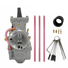 24mm Carburetor for Keihin PWK24 2-Stroke 50cc to 110cc Racing Flat Side OKO KOSO 24mm ATV Carb