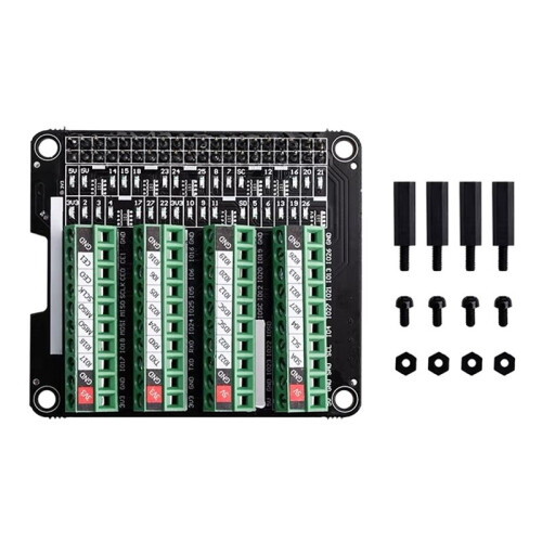 Ultra-Small RPi GPIO Status LED & Terminal Block Breakout Board Module for Raspberry Pi Series Indicator Expansion Board 1