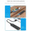 M.2 SSD Enclosure (USB 3.2 Type-C to M.2 NGFF) - High-Speed Metal Case Black 6