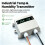 New Industrial RS485 Temperature Humidity Transmitter Modbus RTU Waterproof Probe Sensor with Display  8-60V 4