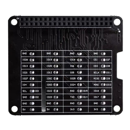Ultra-Small RPi GPIO Status LED & Terminal Block Breakout Board Module for Raspberry Pi Series Indicator Expansion Board 2