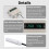New Industrial RS485 Temperature Humidity Transmitter Modbus RTU Waterproof Probe Sensor with Display  8-60V 8