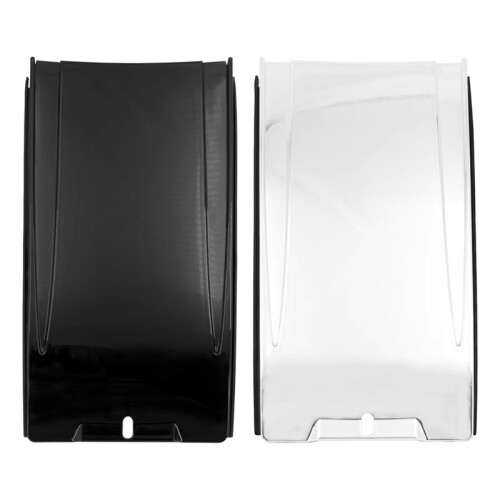 Lower Dash Panel Extension Black Chrome ABS for  Softail Fat Boy Deluxe Heritage Night Train Standard 2000-2017 A 2