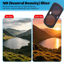 Magnetisch Lensfilter UV ND8 ND16 Filter voor   Ultra Vlog Filter Kit voor Insta 360 Camera Accessoires