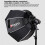 TRIOPO KS2-55cm Foldable Octagon Softbox Photography Diffuser for  V860III TT600 Speedlite Flash Light Without Grid 2