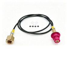 Quick Connect Soda Water Maker for Terra DUO Art to External CO2 Bottle Adapter Hose Kit CGA320